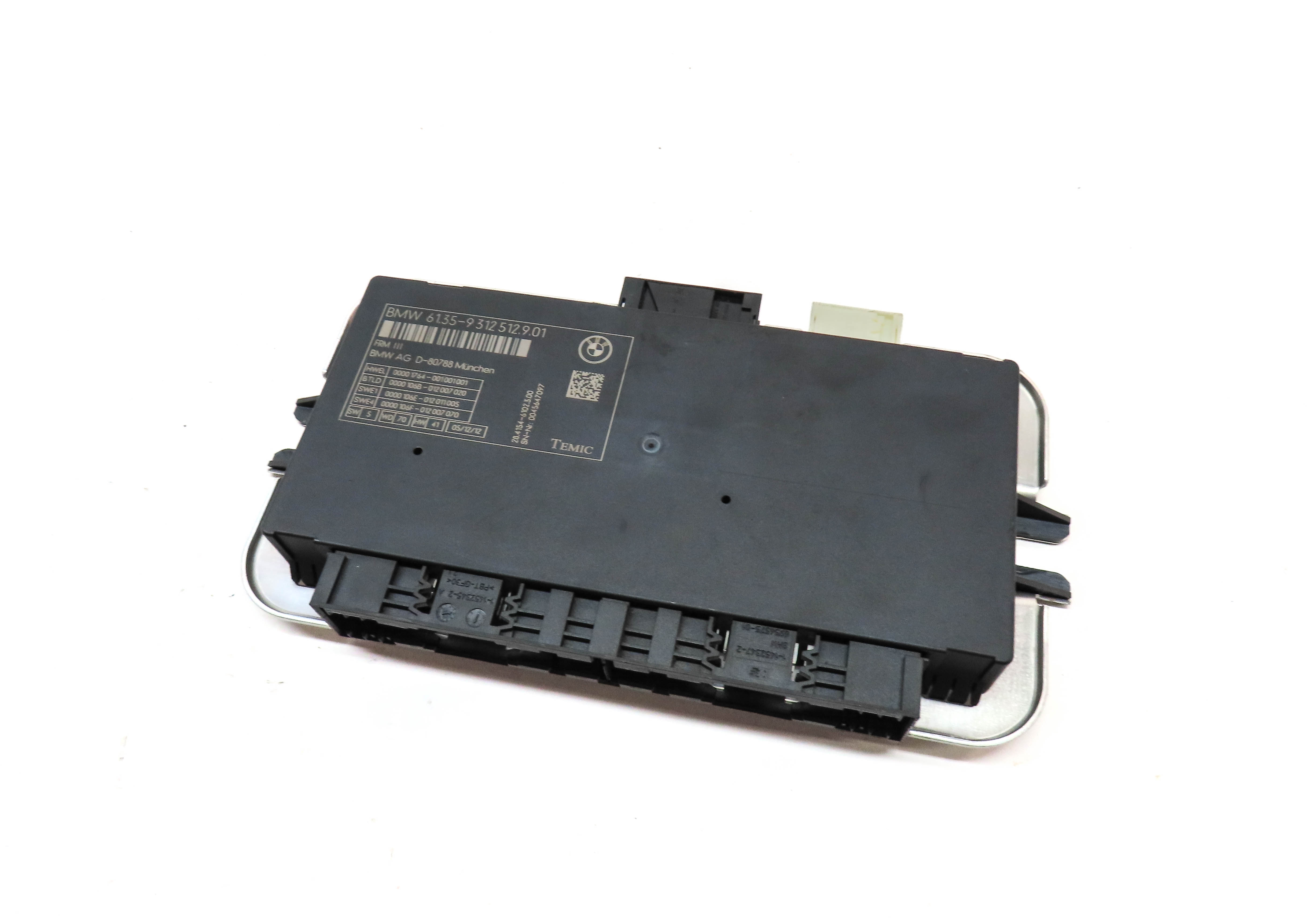 13-15 BMW 535iGT 550iGT 740i 750i 760i (F01 F02 F07) BODY LIGHT CONTROL MODULE — exact item pictured